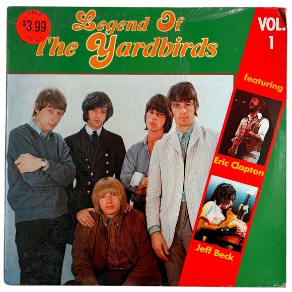 Babylone Paris Other - The Yardbirds Legend Of The Yardbirds Vol 1 Vinyl LP w/ Eric Clapton & Jeff Beck